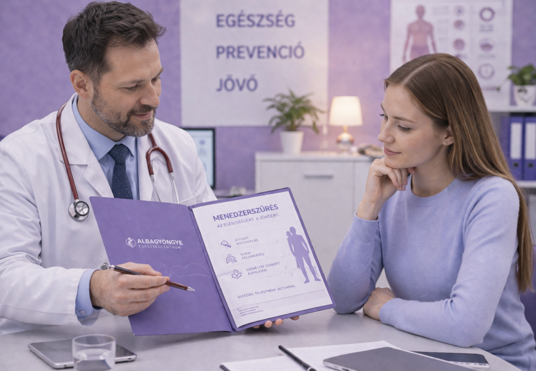 Menedzserszűrések az Albagyöngye Egészségcentrumban